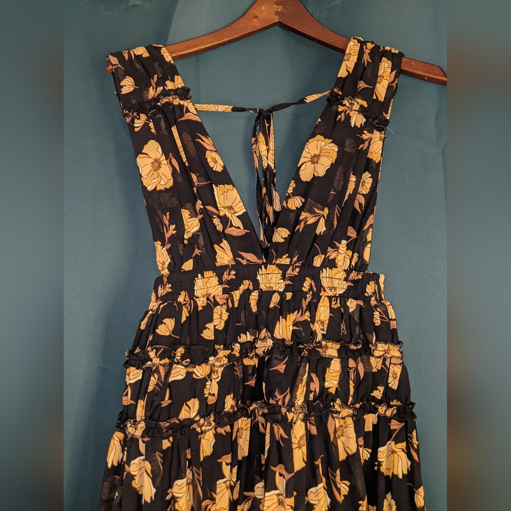 Black Floral Dress Forever 21